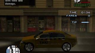 GTA San Andreas: Skoda Superb Taxi