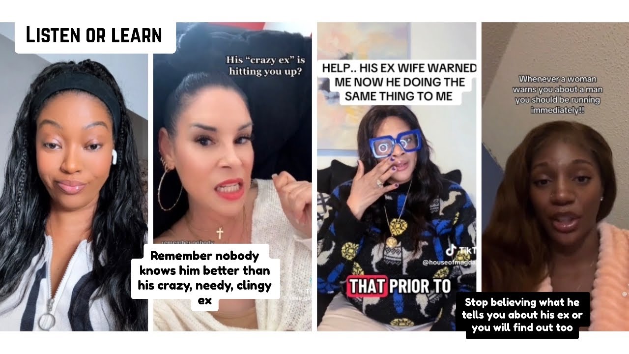 When his ex tried to warn you but you didn’t listen 