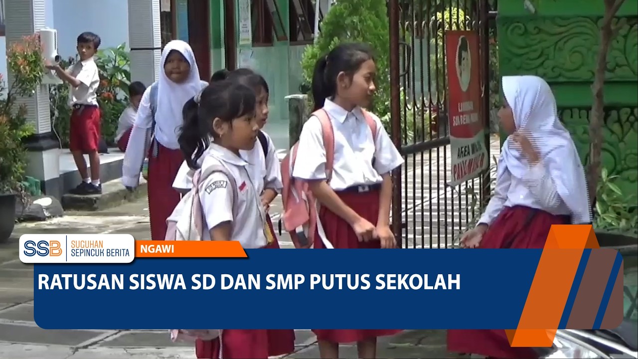 Ratusan siswa SD dan SMP di Ngawi Dilaporkan Putus Sekolah - NGAWI