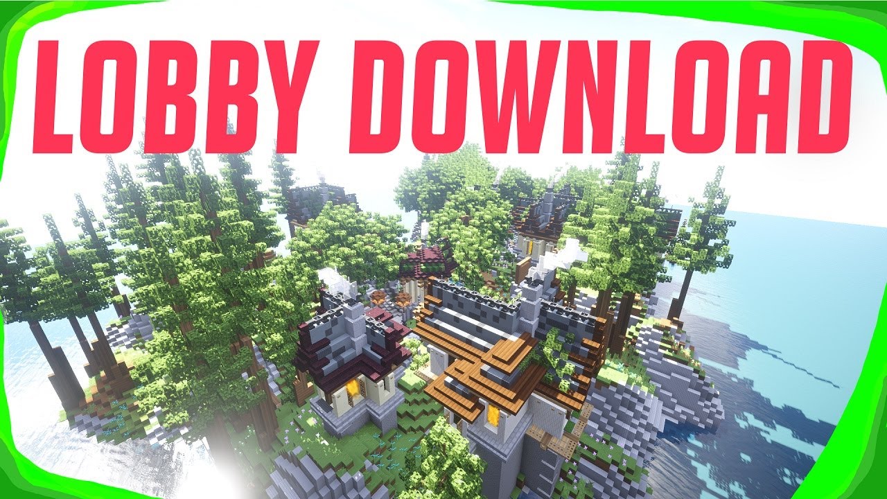 minecraft lobby map x