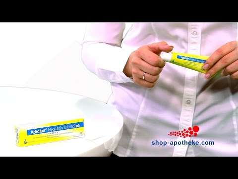 Video: Wann ist Nystatin einzunehmen?