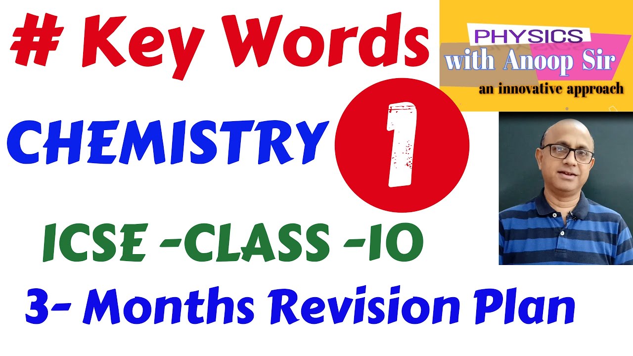 Chemistry Keywords icse Class 10 A 3 Months Revision Topic 1 Lab chemistry-keywords-icse-class-10-a-3-months-revision-topic-1-lab