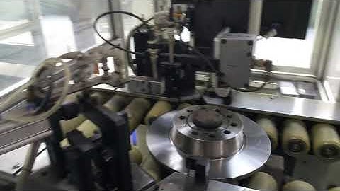 RTE Eigenfrequency testing inline brake disc 1