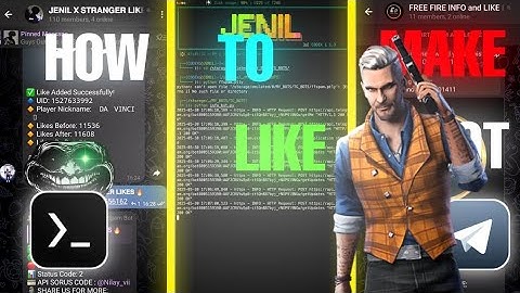 HOW TO MAKE FF LIKE BOT ON TELEGRAM ALL IN #freefire#cutehack#likeapilikebot#fflive#telegram