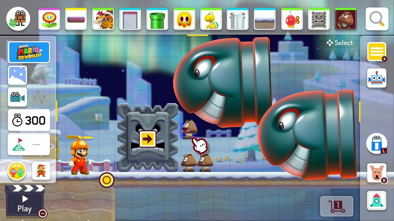 Super Mario Maker 2 Course Maker Experiment! - YouTube