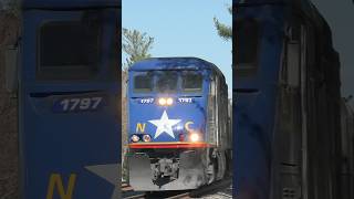 Amtrak Piedmont Train 75 in Thomasville, NC