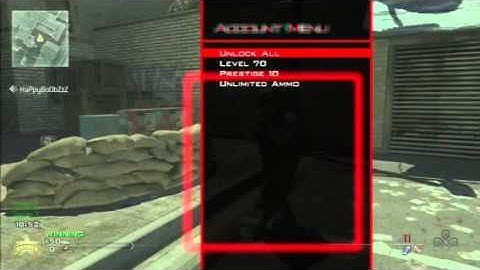 {RTM} 1.14 mw2 mod menu