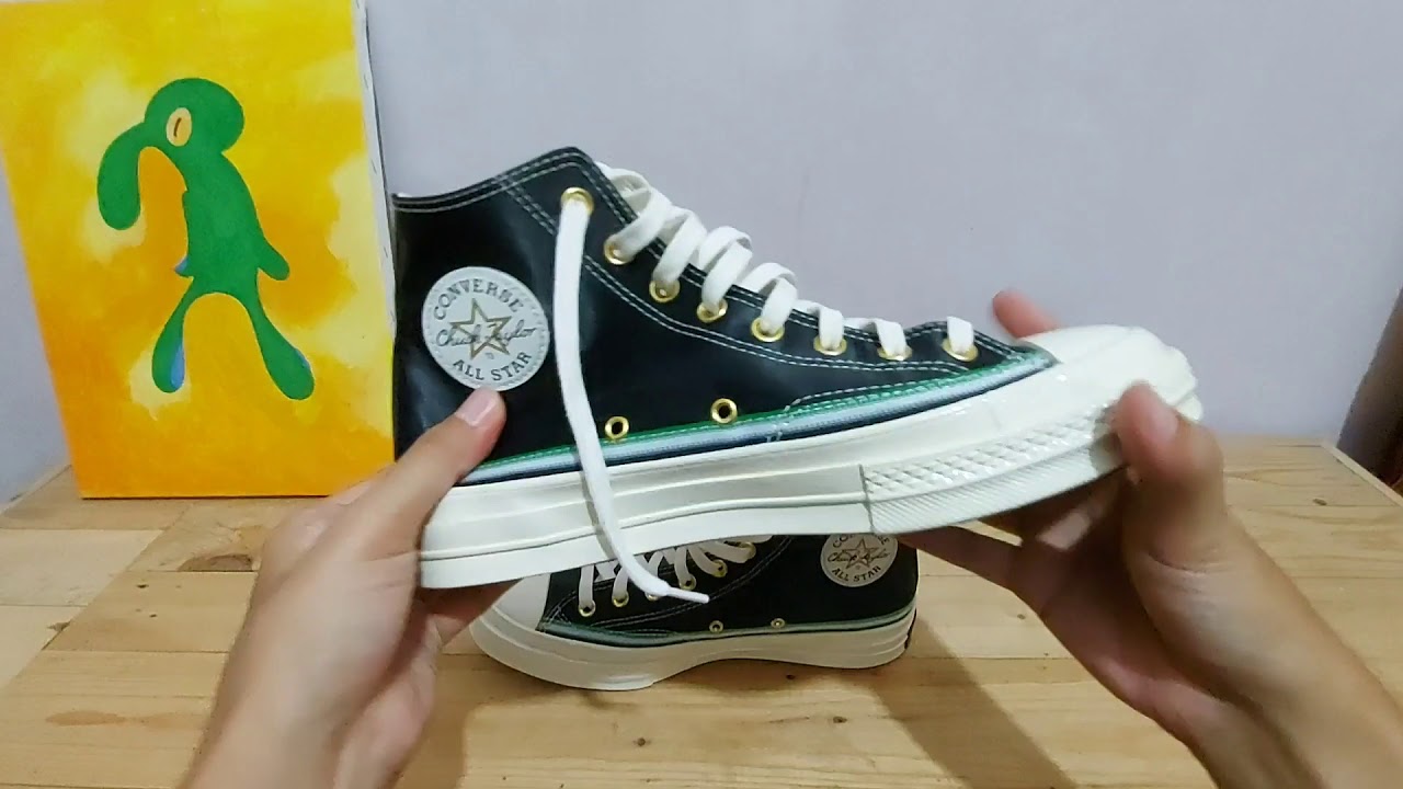 Review Converse 70s X NBA Washington Capitols Earl LLoyd Big Cat Limited  Edition - YouTube