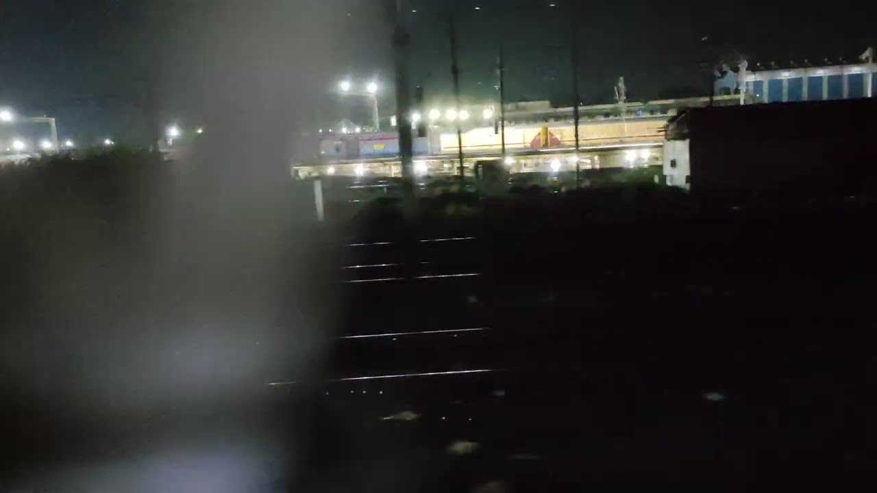 basin bridge junction, railway station,Chennai big yard 