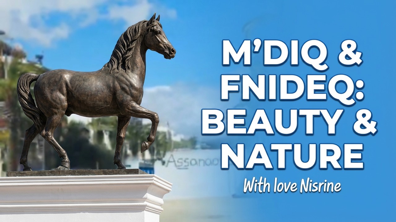 الطريق الساحلي من المضيق إلى الفنيدق | أجمل مناظر البحر في الشمال المغربي