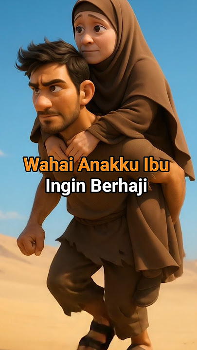 Uwais Al Qarni Menggendong Ibunya Pergi Berhaji😭😭