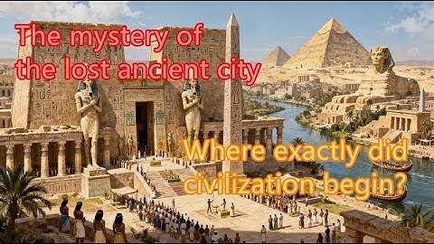 Eridu: The World’s Oldest City – 4,000 Canals & Secrets Buried Under Mesopotamian Sand#science