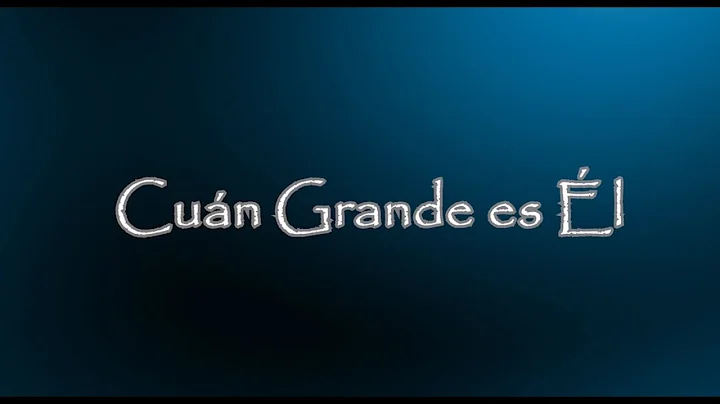 Cun Grande es l!!  / How Great Thou Art