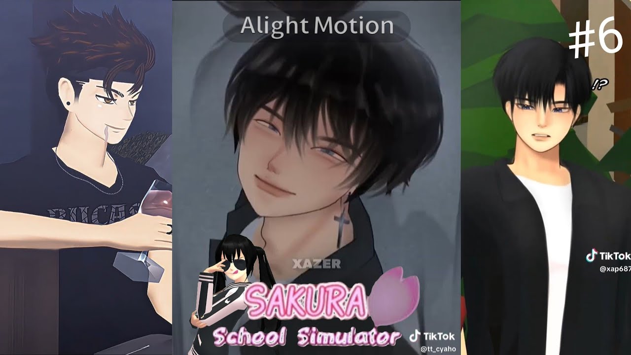 KUMPULAN VT TIKTOK SAKURA SCHOOL SIMULATOR #6||SSS||IZIN YG PUNYA VT||