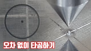 When precision drilling Ultra precision punching tool (Optical center punch)