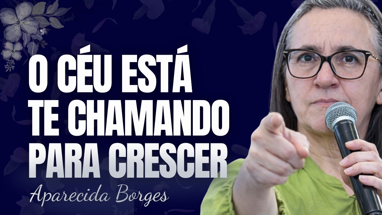 SEM PODER ESPIRITUAL, VOCÊ NÃO SUPORTARÁ O QUE VEM | Missionária Aparecida Borges.
