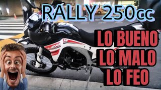 Loncin Rally 250cc | vale la pena? | precio y más.