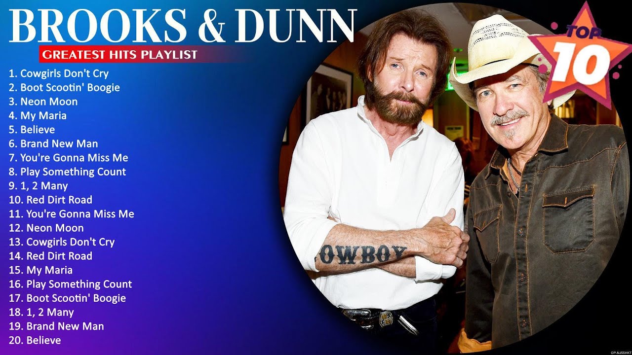 Brooks & Dunn Greatest Hits Playlist 🎶 Best Songs Of Brooks & Dunn 2020
