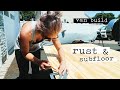 vintage CHEVY g20 conversion VAN BUILD | rust and subfloor | ep. 2