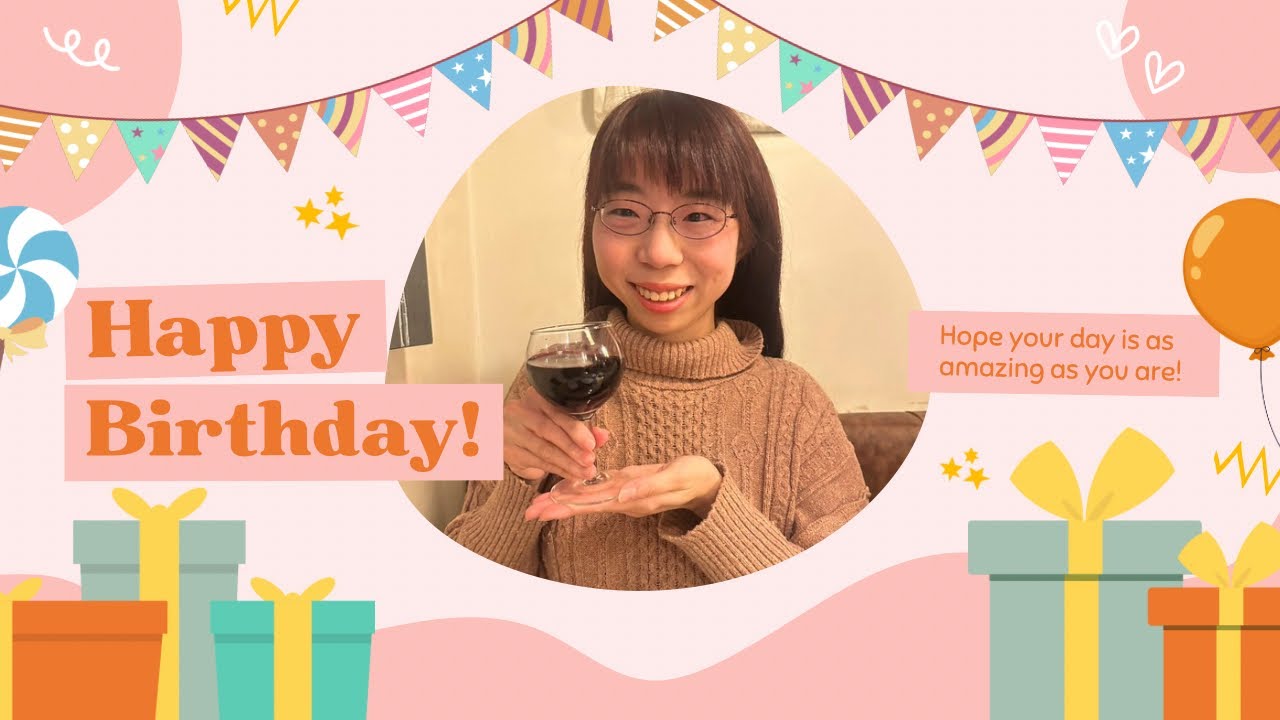 手話動画　誕生会① 27歳の石川さともよろしく‼️