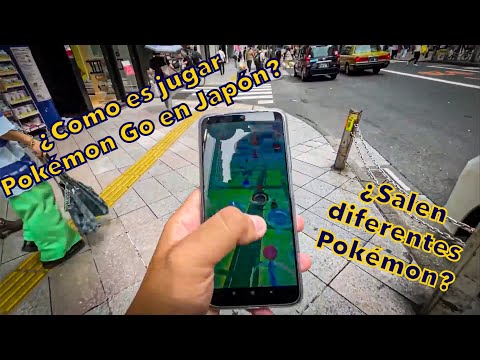 ¿Cómo es jugar POKEMON GO en JAPÓN?