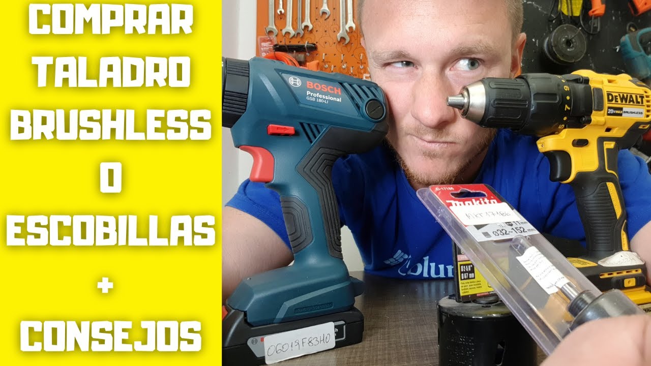 ingeniero adoptar lunes Taladro atornillador Brushless o a escobillas? + Tutorial mecha copa -  YouTube