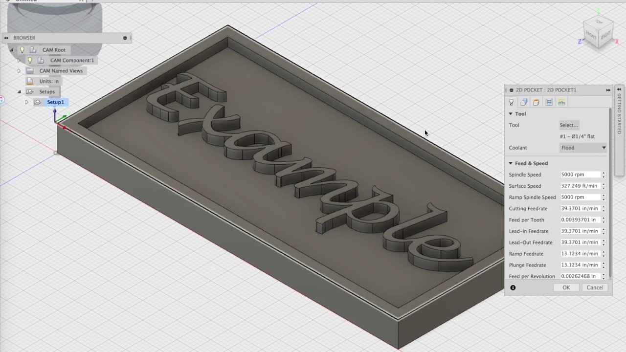 Fusion 360 and CAM tutorial for Shopbot - YouTube