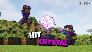 How to Hit Crystal || Minecraft Crystal PVP || Beginners