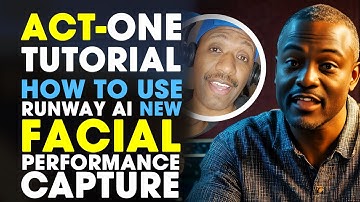 Introducing Act-One | How to Use Act-One Runway AI Facial Performance Capture for Actors