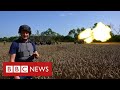 Ukraine’s artillery attacks Russian forces in south  - BBC News