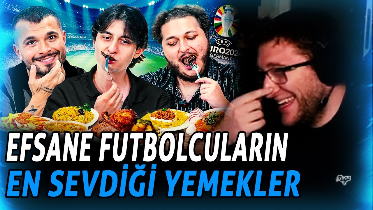 EFE UYGAÇ EFSANE FUTBOLCULARIN EN SEVDİĞİ YEMEKLERİ DENEDİK İZLİYOR @bicimali @MesutCanTomay