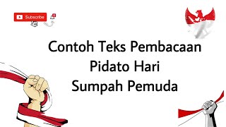 Contoh Pidato Hari Sumpah Pemuda Singkat Terbaru Mudah di hafal #pidato#sumpahpemuda#tekspidato