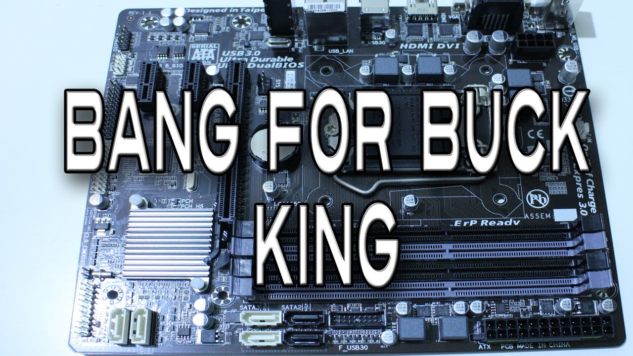 Update New Gigabyte B85M-DS3H Haswell Overclocking Motherboard Review