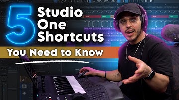 5 Studio One Shortcuts You Need to Know for a Better Workflow