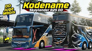 Looks so cool 😱 Newest Skaylander R25 DD Codename❗BUSSID V4.2