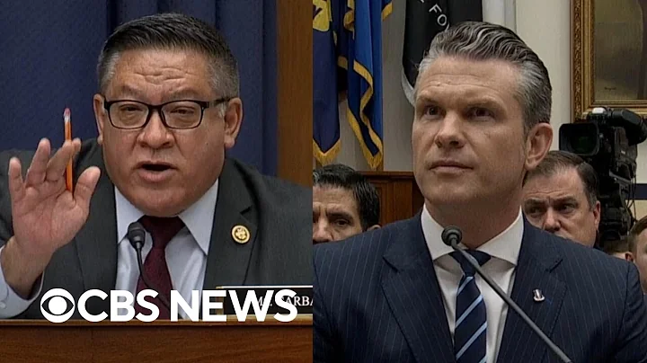 Watch: Congressman calls Hegseth an "embarrassment" after claiming all communications are classified
