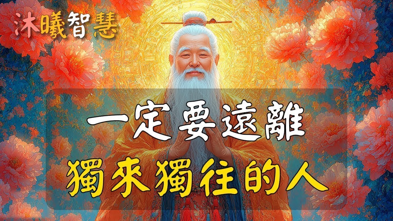 遠離獨來獨往的人！不要輕易結交獨來獨往的人！#沐曦智慧