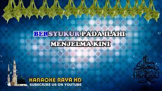 Karaoke Cahaya Aidilfitri - Ramlah Ram | Tanpa Vokal | Minus One | Lirik Video HD