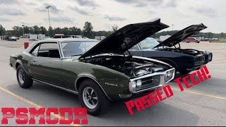 68 Firebird Ram Air 2 Pure Stock Drags Tech Inspection And More Cars