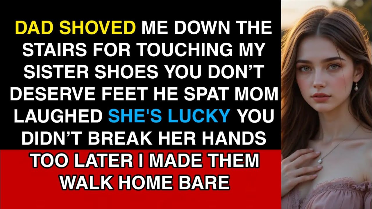 Jednou ráno jsem si chtěla půjčit boty od nevlastní sestry. Jen na jeden den. Netušila jsem, že kvůli tomu skončím na podlaze se zlomeným loktem a že mi otec řekne: „Nezasloužíš si nohy, když se...