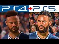 FIFA 21 no PS4 vs PS5