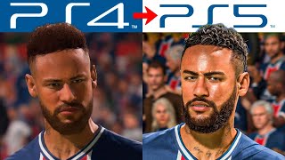 FIFA 21 no PS4 vs PS5