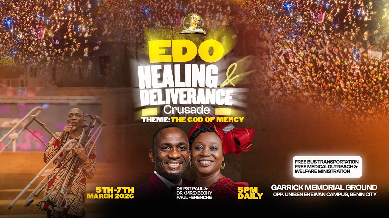 EDO HEALING AND DELIVERANCE CRUSADE/SANCTUARY DEDICATION || 06-03-2026