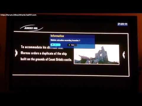 Coolstream HD1 Neutrino HD Box HD Recording / Anderen Kanal HD schauen