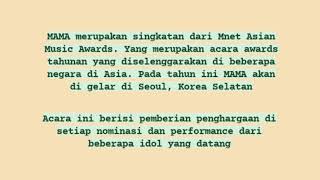 Cara nonton MAMA 2021