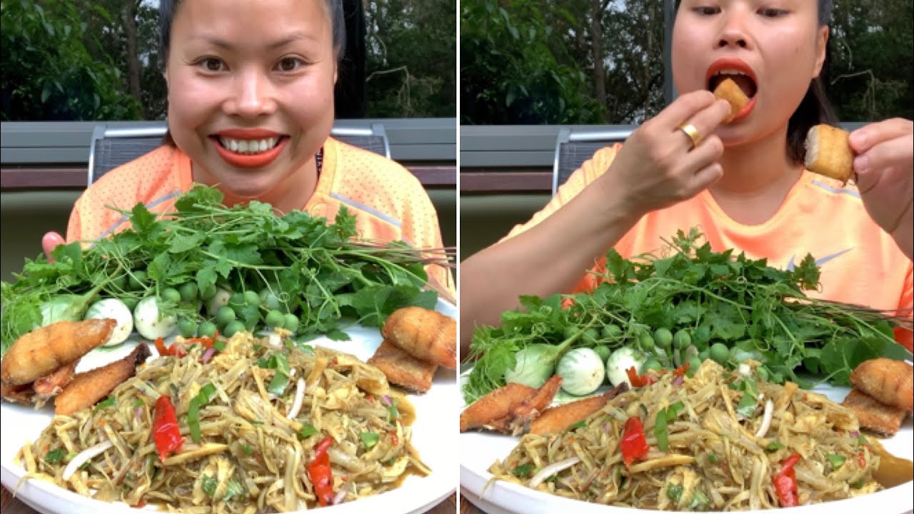 ซุปหน่อไม้ ปลาทอด ผักสดแซ่บๆจ้า😋👍สั่งถั่งเช่าไลน์ไอดี@nnh2880k