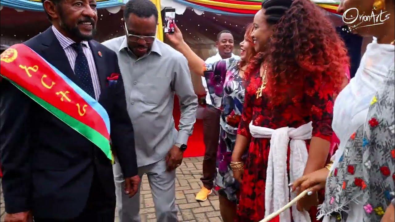 ERITREAN AMBASSADOR GOT THE DEEP CULTURE ROOTED ERITREAN DANCE MOVES 