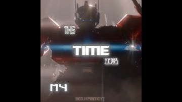 "This is my time" Transformers ONE Orion Pax / Optimus Prime edit | This is My Time Lecrae | #edit