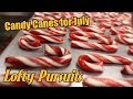 #107 Candy Canes for Christmas in July and Lofty Pursuits. How did this holiday start?