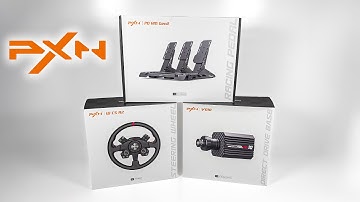 PXN VD10 Direct Drive Steering Wheel & Pedals - UNBOXING & GAMEPLAY